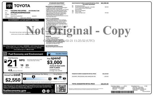 2024 Toyota Tacoma TRD Off Road