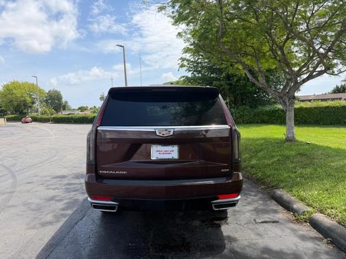 Mahogany Metallic 2023 Cadillac Escalade ESV Premium Luxury