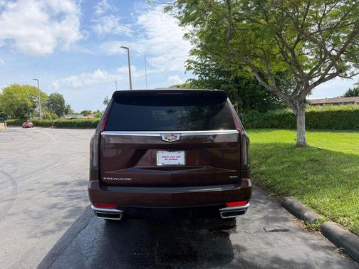 Mahogany Metallic 2023 Cadillac Escalade ESV Premium Luxury