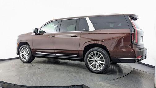Mahogany Metallic 2023 Cadillac Escalade ESV Premium Luxury