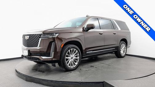 Mahogany Metallic 2023 Cadillac Escalade ESV Premium Luxury