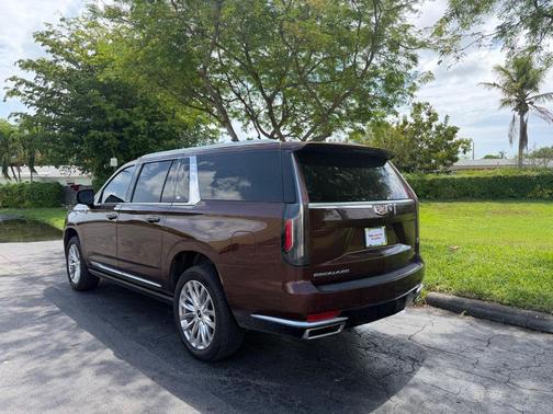 Mahogany Metallic 2023 Cadillac Escalade ESV Premium Luxury