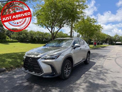 Atomic Silver 2022 Lexus NX 350