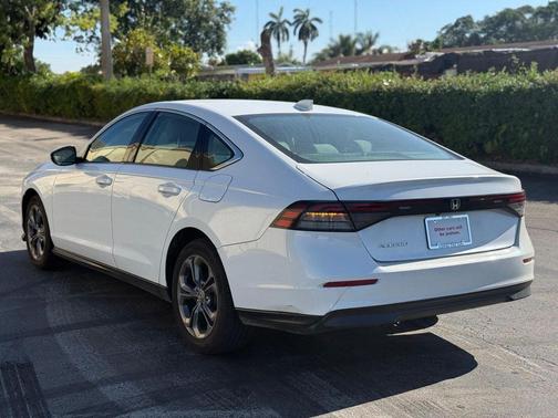 White 2023 Honda Accord EX