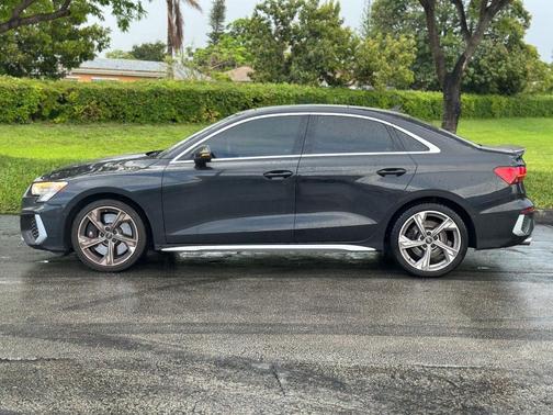 Mythos Black Metallic 2023 Audi S3 2.0T quattro Premium