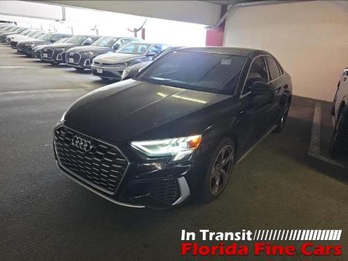 Mythos Black Metallic 2023 Audi S3 2.0T quattro Premium