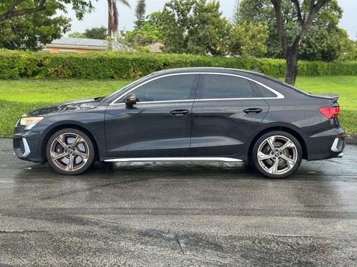 Mythos Black Metallic 2023 Audi S3 2.0T quattro Premium