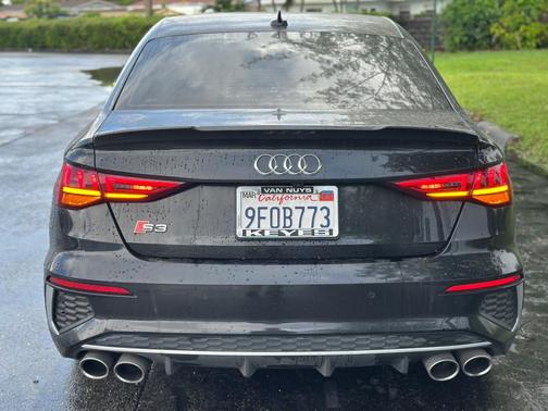 Mythos Black Metallic 2023 Audi S3 2.0T quattro Premium