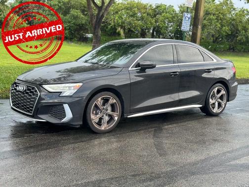 Mythos Black Metallic 2023 Audi S3 2.0T quattro Premium