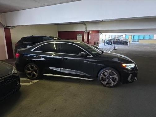 Mythos Black Metallic 2023 Audi S3 2.0T quattro Premium