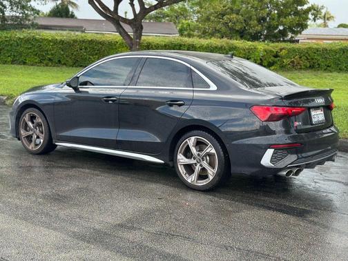Mythos Black Metallic 2023 Audi S3 2.0T quattro Premium