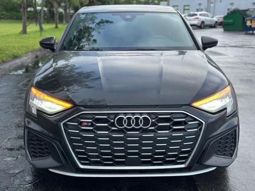 Mythos Black Metallic 2023 Audi S3 2.0T quattro Premium