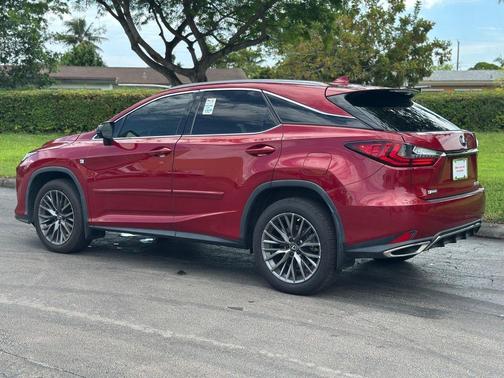Matador Red Mica 2022 Lexus RX 350 F SPORT Appearance