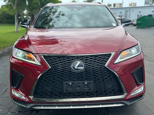 Matador Red Mica 2022 Lexus RX 350 F SPORT Appearance