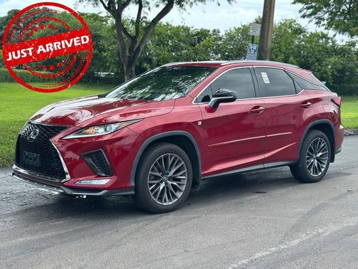 Matador Red Mica 2022 Lexus RX 350 F SPORT Appearance