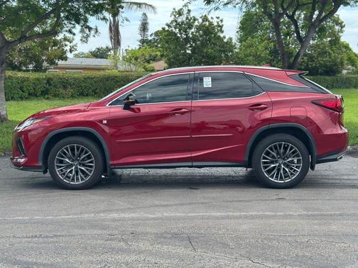 Matador Red Mica 2022 Lexus RX 350 F SPORT Appearance