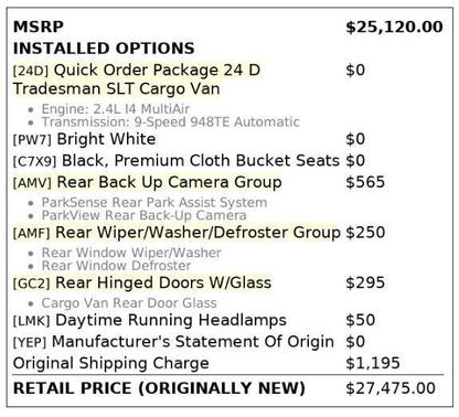 Bright White 2017 RAM ProMaster City Tradesman SLT