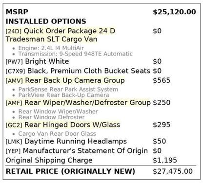 Bright White 2017 RAM ProMaster City Tradesman SLT