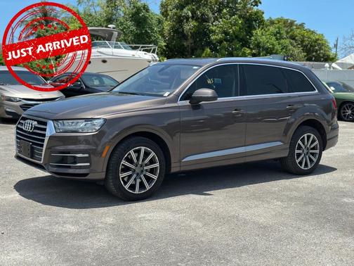 Argus Brown Metallic 2018 Audi Q7 3.0T Prestige