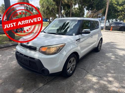 Clear White 2014 Kia Soul +