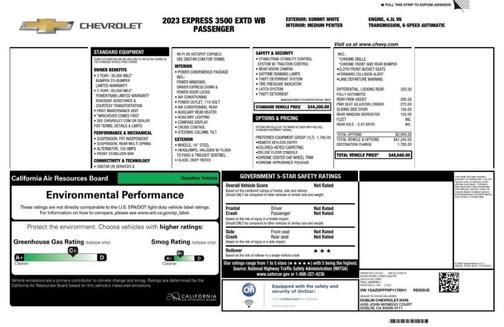 2023 Chevrolet Express 3500 LT