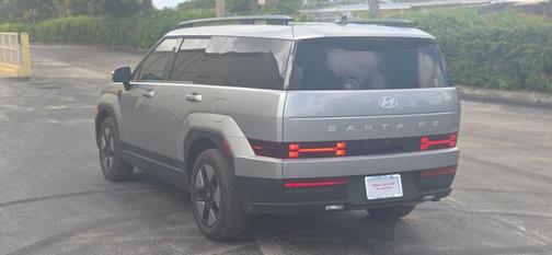 Shimmering Silver 2026 Hyundai SANTA FE HEV SEL