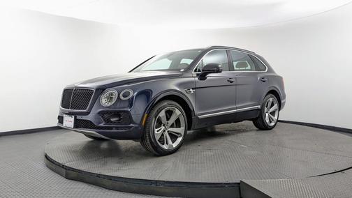 Blue 2019 Bentley Bentayga V8