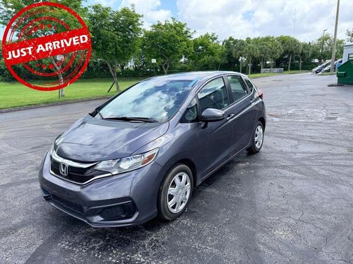 Modern Steel Metallic 2019 Honda Fit LX