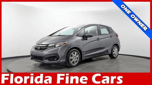Modern Steel Metallic 2019 Honda Fit LX