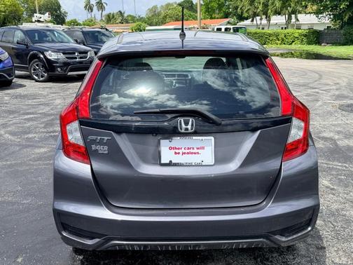 Modern Steel Metallic 2019 Honda Fit LX