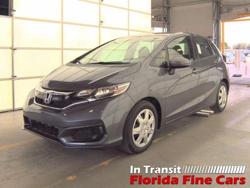 Modern Steel Metallic 2019 Honda Fit LX