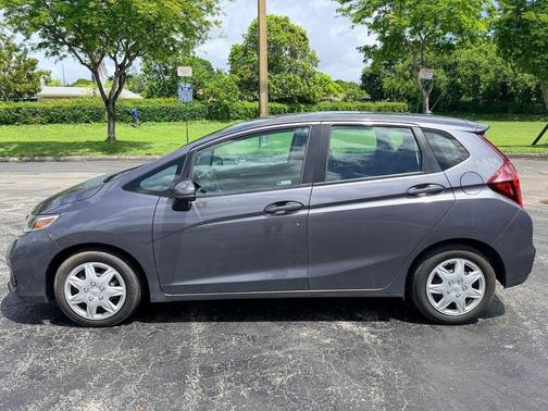 Modern Steel Metallic 2019 Honda Fit LX