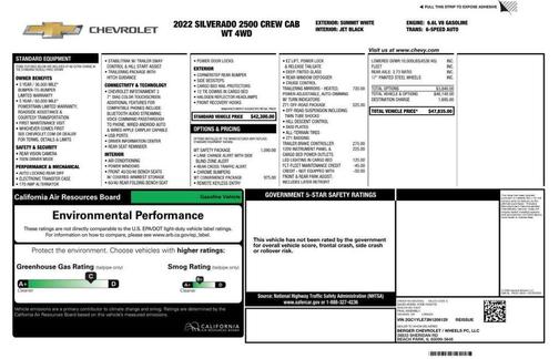 2022 Chevrolet Silverado 2500 WT