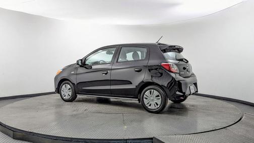 Jet Black Metallic 2024 Mitsubishi Mirage ES