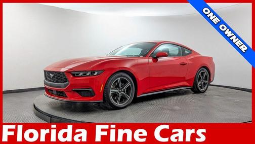 Red 2024 Ford Mustang EcoBoost