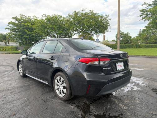 Midnight Black Metallic 2024 Toyota Corolla LE