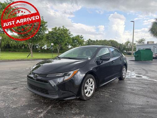 Midnight Black Metallic 2024 Toyota Corolla LE