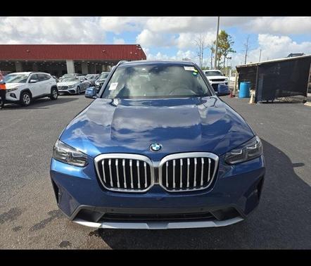 Phytonic Blue Metallic 2022 BMW X3 sDrive30i