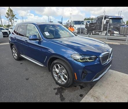 Phytonic Blue Metallic 2022 BMW X3 sDrive30i