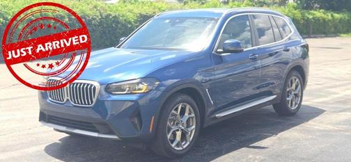 Phytonic Blue Metallic 2022 BMW X3 sDrive30i