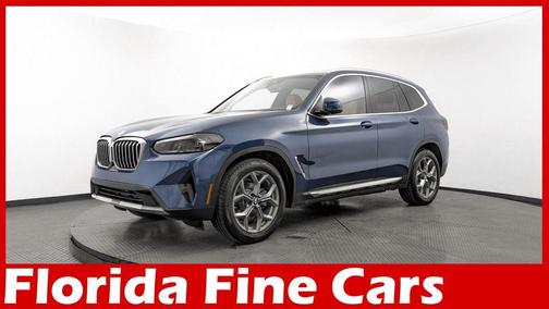 Phytonic Blue Metallic 2022 BMW X3 sDrive30i