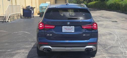 Phytonic Blue Metallic 2022 BMW X3 sDrive30i