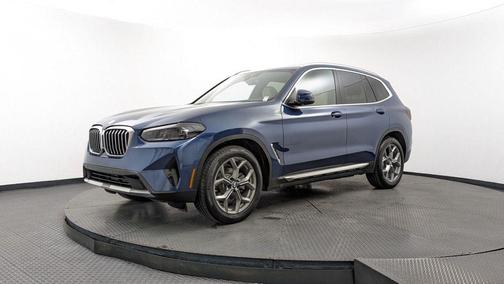 Phytonic Blue Metallic 2022 BMW X3 sDrive30i