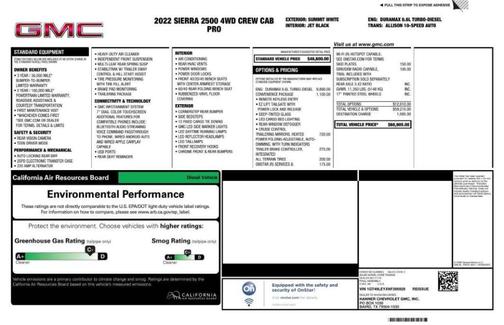 2022 GMC Sierra 2500 Pro