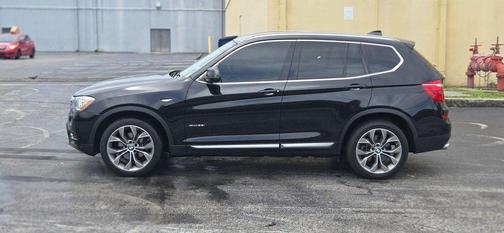 Black Sapphire Metallic 2017 BMW X3 sDrive28i