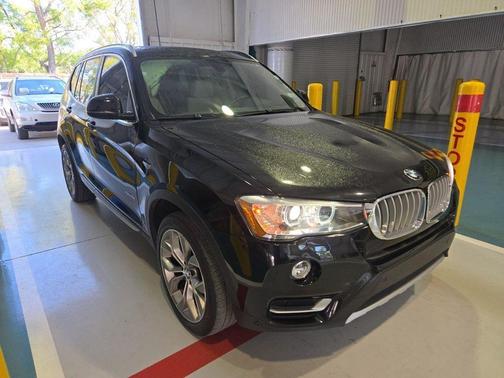 Black Sapphire Metallic 2017 BMW X3 sDrive28i