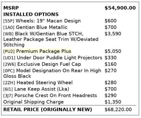 2022 Porsche Macan Base