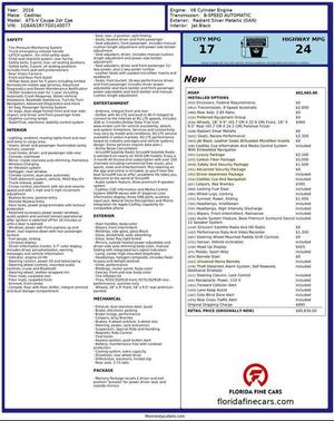 2016 Cadillac ATS-V Base
