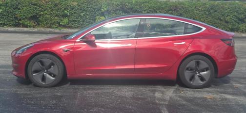 Red Multi 2020 Tesla Model 3 Long Range