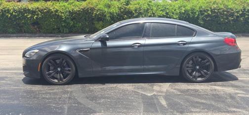 Singapore Gray Metallic 2016 BMW M6 Gran Coupe